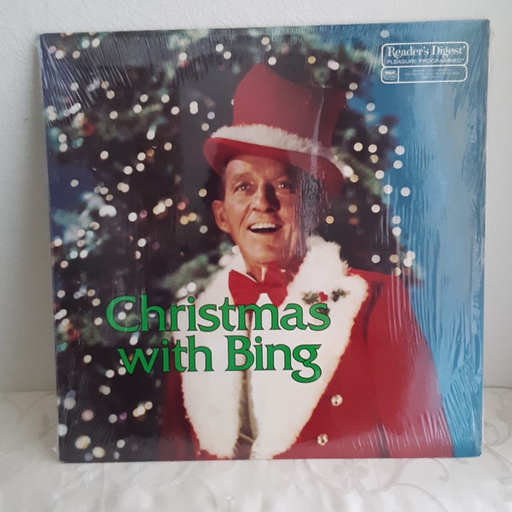 Crosby Christmas w Bing 1980 Lp Readers Digest
